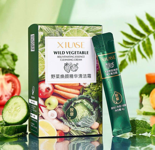 ماسک پاکسازی کننده ساشه ای سبزیجات وحشی